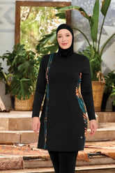 Maresiva Burkini Swimsuit-8109-B  Voile